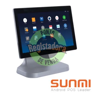 T2s LITE KDS, SUNMI OS, A9.0, 15.6" mono screen, 4GB+64GB, Wifi, EU Adapter, 1-Y