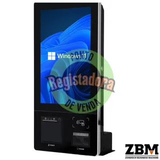 Quiosque ZQ-ST210 - Intel J6412 / DDR4 8GB / SSD 120GB / Impressora 80mm / NFC/ Leitor 2D / Touch 22" / W11 PRO