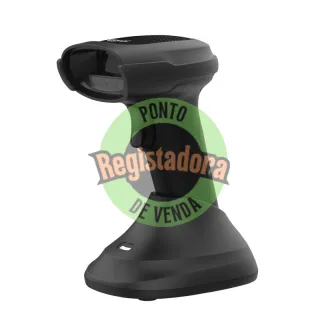 iggual Leitor código barras 2D Bluetooth 2.4G base
