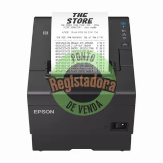 Epson Impressora Tickets TM-T88VII Usb/RS232+Ethern