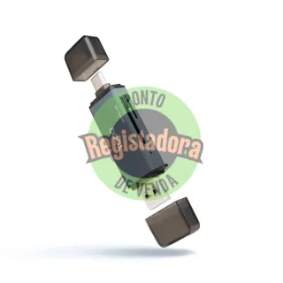 Tooq TQR-3001G Leitor USB3.0 (USB-C+USB-A) SD/TF