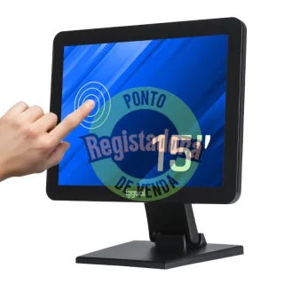 iggual Monitor táctil capacitivo 15" VGA HDMI USB