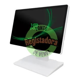 10POS TS-16HV Monitor Tác.15.6" Flat Cap.Branco