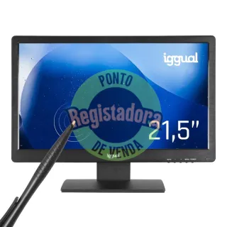 iggual Monitor táctil resistivo 21,5" 16:9 FHD