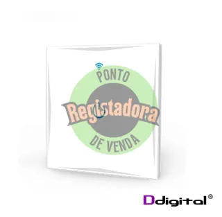 Interruptor Inteligente Comutador 1 Botão Wi-FI Branco