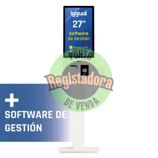 iggual Kiosco ORCHID 27" + Software + Instalación