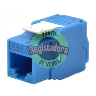 WP Keystone Cat. 6a UTP RJ45/Fêmea Azul