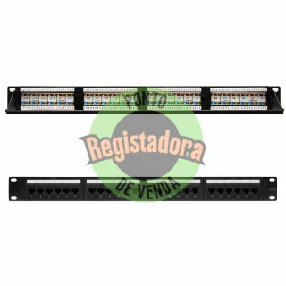 Nanocable Panel Parcheo 24P CAT.6 UTP 19"1U Dual