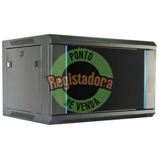 2LAN Armário Mural 6U 19" 600X450