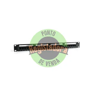 2LAN Patch Panel 19" CAT6 24 Portas UTP
