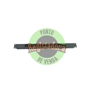 2LAN Panel Pasacables de Escova 19" 1U Metal
