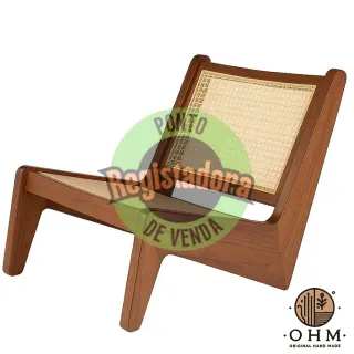 Poltrona Rattan Marron