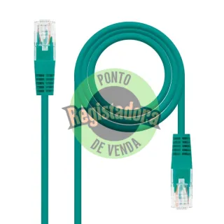 Nanocable Cabo de rede RJ45 Cat. 6 UTP 0.5 M Verde