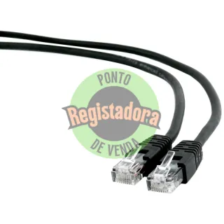 Gembird Cabo de rede cat.6 UTP 1 M Preto