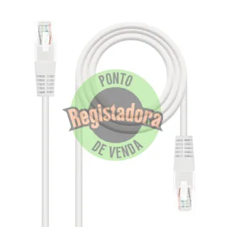 Nanocable Cabo de rede categoria 6 UTP 0,5 M Branco