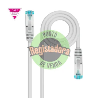 Nanocable Cabo de rede cat. 7 LSZH/SFTP 1 M Cinzento