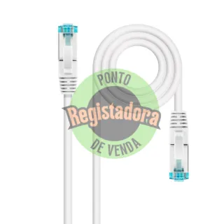 Nanocable Cabo de rede cat. 7 LSZH/SFTP 25 CM Branco