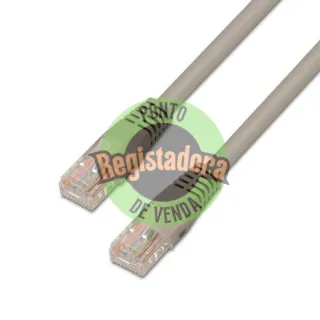 Aisens Cabo de rede RJ45 CAT.6 UTP 2.0m Cinzento Cobre