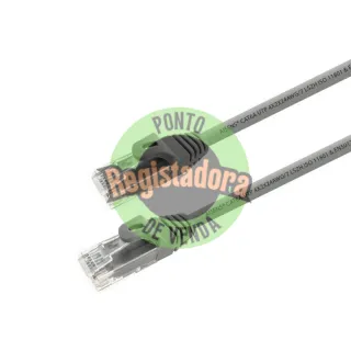 Aisens Cabo de rede Rj45 Cat.6A Utp Cinzento 1.0M