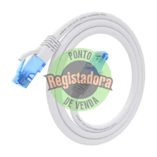 Aisens Cabo RJ45 CAT.6 UTP AWG26 CCA Branco 0.5