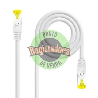 Nanocable Cabo de rede cat. 6A LSZH/SFTP 0.5M Branco