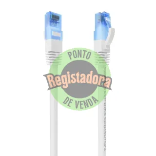 Aisens Cabo RJ45 CAT.6 UTP AWG26 CCA Branco 7.5m