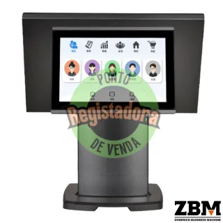 POS ZQ-T506 - Intel J6412 / DDR4 8GB / SSD 120GB / Touch 15.6"/ Display Cliente 10.1" / W11 PRO