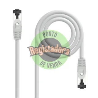 Nanocable Cabo de rede Cat. 8.1 2GHZ SSTP Branco 30cm