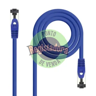 Nanocable Cabo de rede Cat. 8.1 2GHZ SSTP Azul 2m