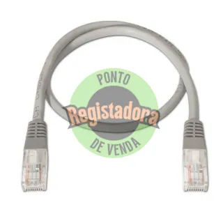 Aisens Cabo de rede RJ45 CAT.5E UTP AWG26 cinzento 3.0m