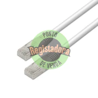 Aisens Cabo de rede RJ45 CAT.6 UTP AWG24 branco 1.0m