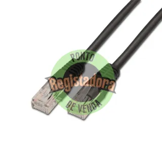 Aisens Cabo de rede RJ45 CAT.6 UTP AWG24 preto 0.5m