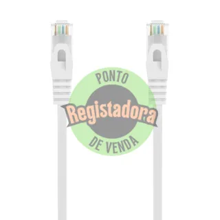 Aisens Cabo de rede RJ45 LSZH CAT.6A UTP branco 1.5m