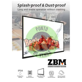 Digital Signage ZBM 55" Android - ZQ-SK60 C/Software Digital Signage Gratuito em Cloud