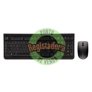 Cherry Teclado+Rato sem fios Inglés DW3000 Neg