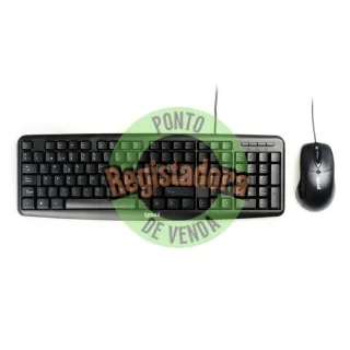 iggual Kit teclado e rato COM-CK-BASIC preto
