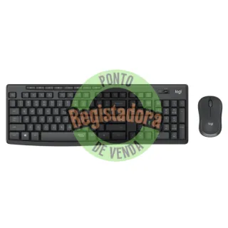 Logitech MK295 Teclado y rato sem fios Preto