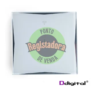 Interruptor Inteligente Wi-FI 1 Botão Alexa