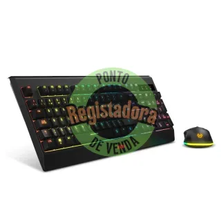 KROM KABALA | Kit Teclado e rato Wireless RGB SP