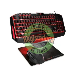 Spirit of Gamer Pack Teclado+ Rato+ Tapete de rato