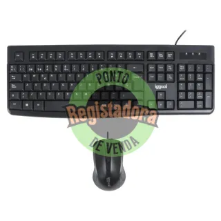 iggual Kit teclado e rato CMK-BUSINESS2 preto