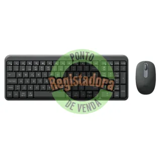 Logitech Teclado+rato MK250 bluet Preto
