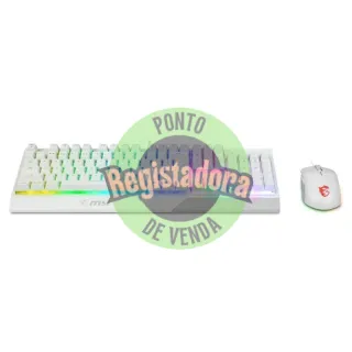 Msi Teclado + Rato Vigor GK30 COMBO White