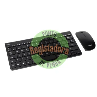 Tooq Teclado + Rato TQKMW-3101-B Slim sem fios