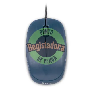NGS Rato óptico blueflame 1000 Dpi Azul
