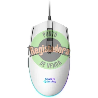 Mars Gaming Rato MMG 3200dpi RGB FLOW Branco