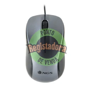 NGS Rato Óptico WIRED GRAY