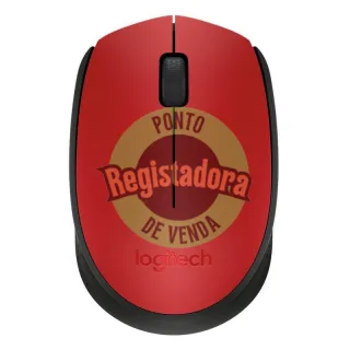 Logitech M171 Rato sem fios 1000 dpi Neg/Vermelho