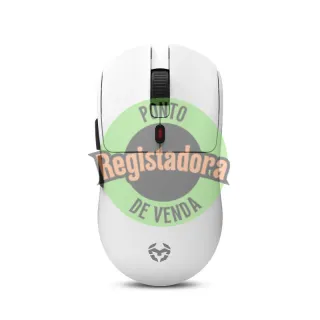 KROM KLEVER Rato gaming superligero wireless Blco