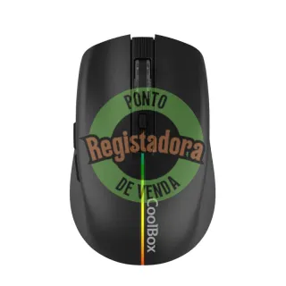 Coolbox Gaming Rato W01 1600DPI sem fios Negr